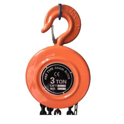 China HSZ Type Chain Pulley Construction Hoist Block 2 Ton Vital Chain Block for sale