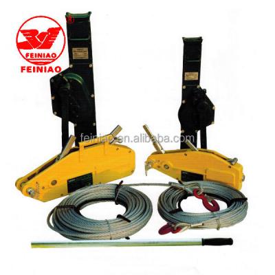 China Mining Crane Lever Tractor, Lever Hoist Tirfor Wire Rope Hoist, Wire Rope Pulling Crane for sale