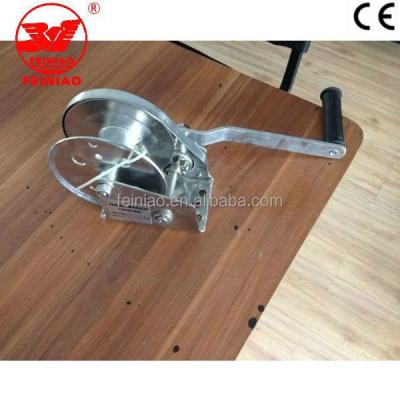 China Manual Lifting CRANES Stainless Steel Winch Rope 1200lbs Winch for sale