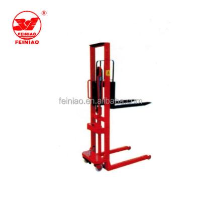 China Hydraulic Hand Stacker , Hydraulic Hand Stacker With Different Lifting Height 0.5~3T for sale