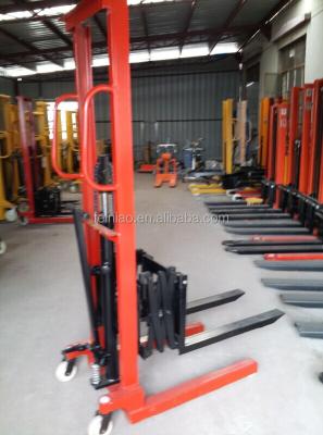 China Height Lifting Forklift, Manual Pallet Stacker, Hydraulic Hand Stacker 0.5 Ton - 3Ton for sale