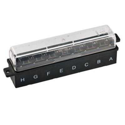 China HG-4735-S8C 8 WAY BLADE FUSE BLOCK ATO 8 WAY FUSE BOX ZEMANN FUSE HOLDER HG-4735-S8C for sale