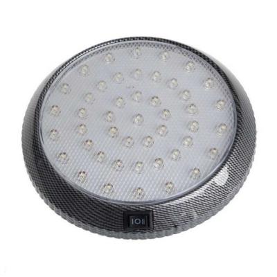 China 1 White 12V 46LED Round Car Vehicle Dome Lights Indoor Roof Ceiling Ceiling for sale