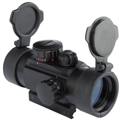 China Mil-Spec. Red Matte Finish / Four Reticles Rifle High Grade Aluminum Alloy 1x35 Multi Reticle Variable Dot Optics Dot Scope Red Dot Optics for sale