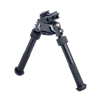 China Tactical Support Bipod Aluminum Alloy Material Common Converter 20mmWeaver V8 6~9 Inch Tripod Adjustable 360 ​​Degree Camera Accessory for sale