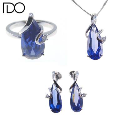 China Competitive Price Mexico Jewelry Designers Sterling Silver Modern Jewelry Strong / Friendly Tanzanite Color for sale