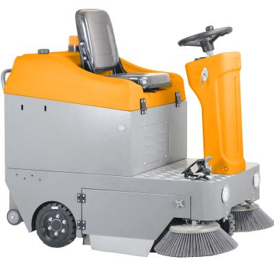 China Hotels China Factory Wholesale Ironbee JS125 Automatic Ride On Floor Road Sweeper for sale