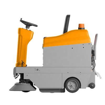 China Industries: Hotels industrial electric street sweeper manual ride on road cleaning swepper machine for sale