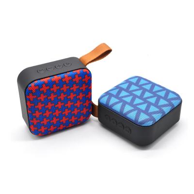 China T5 Wireless Cloth Mini Wireless Speaker with FM Radio and TF Card Portable Blue Tooth Audio Speaker for sale