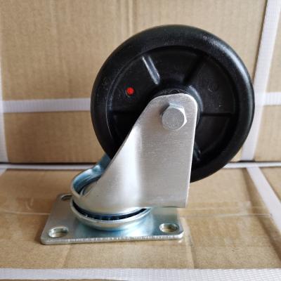 China Hi-temp resistor 230˚; ° Last One Hour High Quality High Temp 5Inch Nylon Caster Wheel For Bakery Oven Swivel Caster Fixed for sale