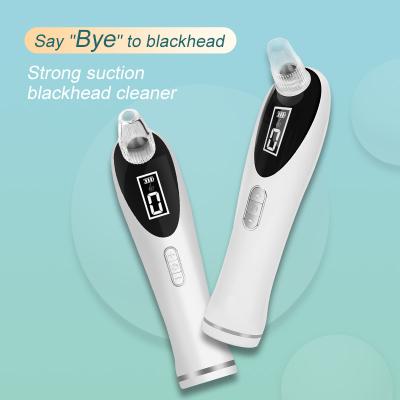 China Blackhead Remover Black Head Hot Compress Electric Blackhead Remover Vacuum For Nose Beauty Blackhead Remover Vacuum for sale