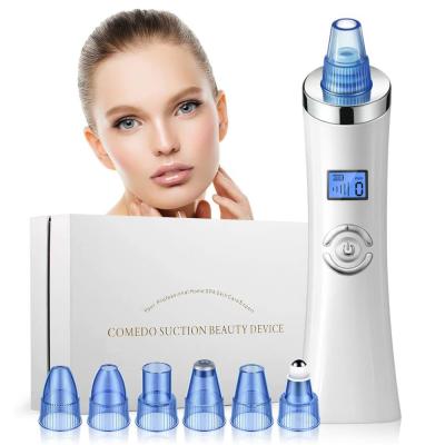 China Home Use Facial Massager Acne Treatment USB Rechargeable Blackhead Remover Vacuum Blackhead Remover Tool Kit for sale