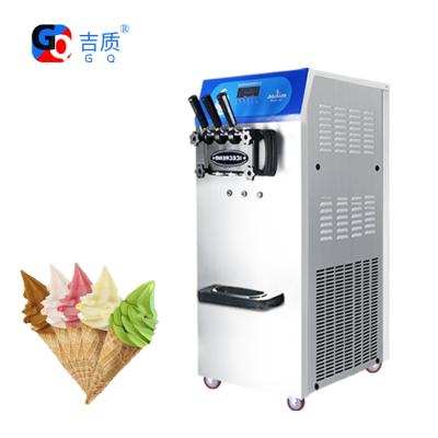 China Hot Sale Food Grade Material Hoppers Con Ice Cream Machine GQ-25EB Commercial Ice Cream Making Machine Maker for sale