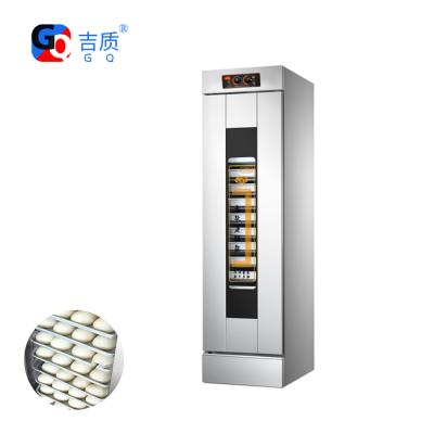 China Snack Factory GQ-FJX16 16 Trays Dough Proofer Machine Commercial Automatic Electric Hot Air Convection Stainless Steel Bakery Proofer for sale