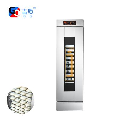 China Snack Factory GQ-FJX16 16 Trays Dough Proofer Machine Commercial Automatic Electric Hot Air Convection Stainless Steel Bakery Proofer for sale