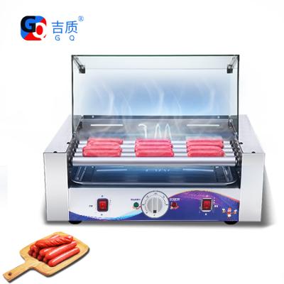 China Commercial hot sale GQ-KCJ05 hot dog electric sausage warmer stainless steel hot dog grill machine for sale