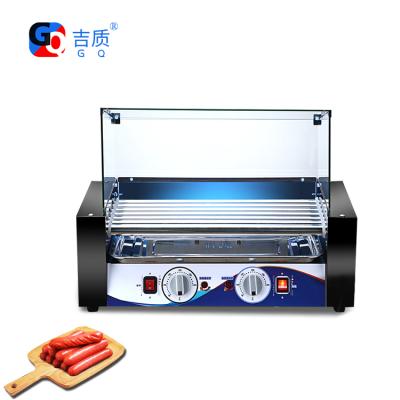 China Commercial Hot Sale GQ-KCJ07 Hot Dog Electric Sausage Heater Stainless Steel Hot Dog Grill Machine for sale