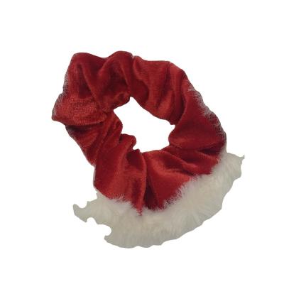 China Environmentally Friendly Fashionable Ladies' Headband Red Pleated Plush Ladies' Headband Headband for sale