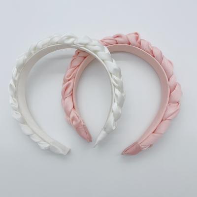 China Wholesale Custom Made Environmental Friendly Stretch Small Intestine Hair Band Fashion Women Luxury Hair Band for sale