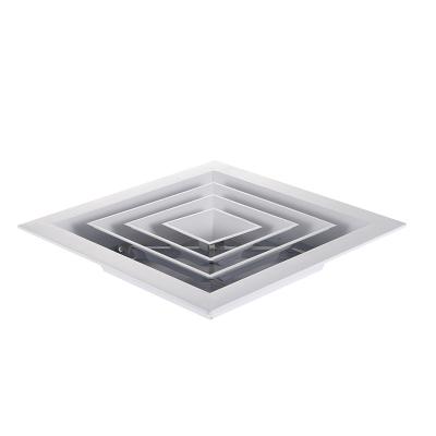 China Good Selling Modern Square Vent Duct Ceiling Air Conditioner Circular Diffuser for sale