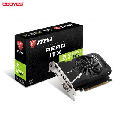 China MSI GeForce GT 1030 2G OCV1 Laptop Gaming Desktop Graphics Card for sale