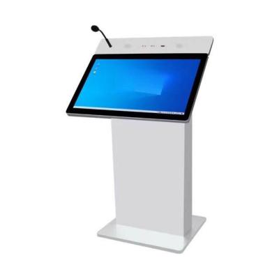 China OEM ODM Smart Pulpit Podium , Conference Hall Multi Media Lectern for sale