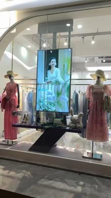 China High Brightness Indoor LCD Digital Signage Shop Hanging Digital Signage Touch Display for sale