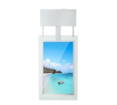 China Hanging Advertising Display Digital Signage 55 Inch Indoor Digital Advertising Screens for sale