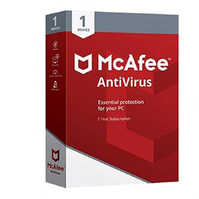 China Globally Internet Security Key Code Software McAfee Digital Antivirus Alone for sale