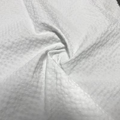 China Stretch Bubble Wrinkle Stretch Polyester Fabric for sale