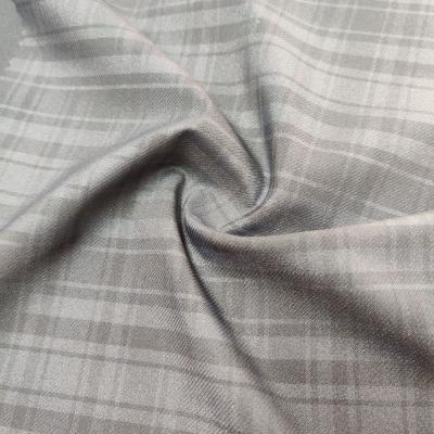 China Stretch Plaid Polyester 4 Way Stretch Fabric for sale