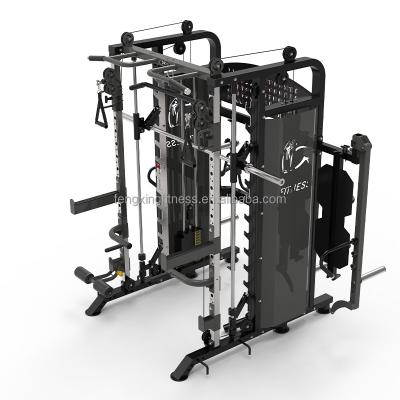 China Smith Machine 2021 Universal Squat Stand Stretch Multi Functional Trainer DY-9000 for sale