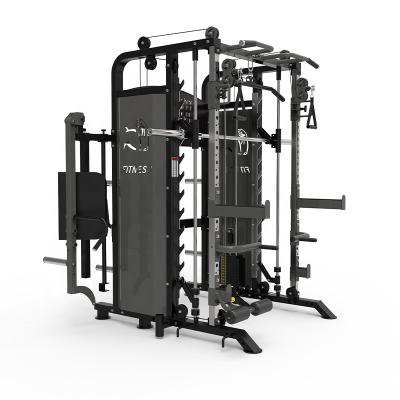 China NEW DY-9000 Universal Multi Function Gym Equipment Smith Machine Home Smith Machine Squat 3D Smith Machine for sale