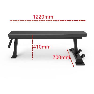 China Safe Comfortable Portable Sight Steel Fitness Flat Weight Training Adjustable Gym Weight Bench Equipment DY-3002 for sale