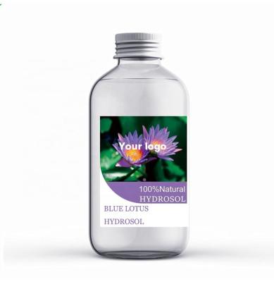 China Whitening Manufacturer Supply Blue Lotus Hydrosol Pure and Natural Floral Water Hydrolat Sample New for sale