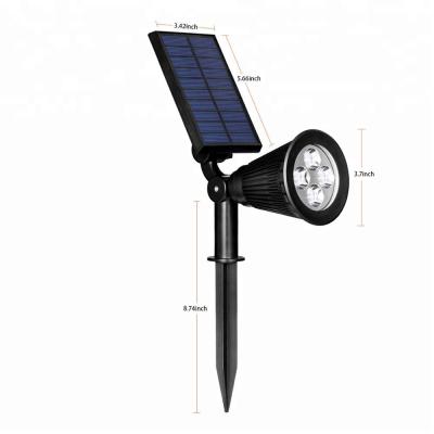 China 2 in-1 outdoor waterproof solar floodlights, landscape light for garden for sale