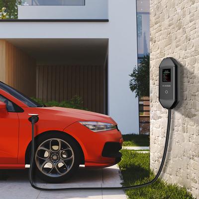 China China-chic New 16A 32A Mode Level 2 AC Ev Charger 7KW 11KW EVSE Ev Charger Electric Vehicle Car Portable Type - 2 IEC62196 Type 1 J1772 for sale