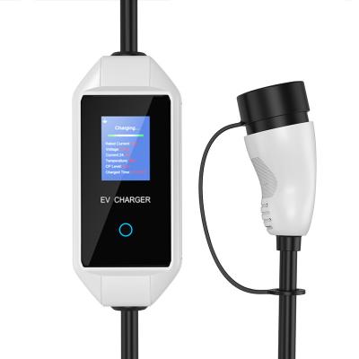 China China-chic New Type 3.5kw 7kw 16A 32A - 2 Portable Mobile Level 2 AC Ev Charging Station Charger For Electric Vehicle for sale