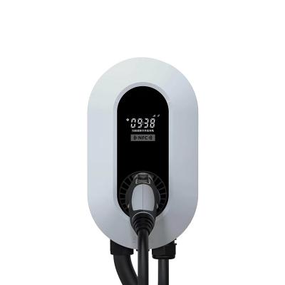 China Home Use/Commercial Wallbox 7KW 11KW 22kw Ev Wallbox 22 KW RFID ocpp1.6 Wallbox Ev Car Charger APP DLB for sale