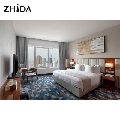 China Modern custom hotel lobby furniture wood, indoor hotel furniture, guest house furniture bedroom hotel for sale