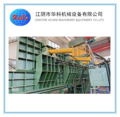 China 1250 Tons Power Gantry Shear With Cover Scrap  / Scrap Box Shear / Heavy Scrap Shear for sale