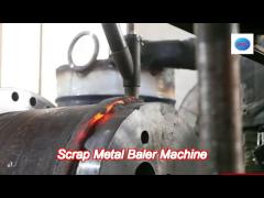 y81-160 hydraulic scrap metal baler / scrap metal baling press machine