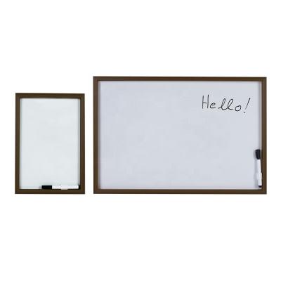 China DRAWING BOARD Office WPC MDF Frame White Dry Erase Board Magnetic Pen for sale