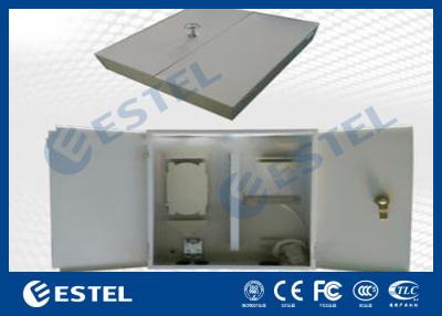 China Kundenspezifischer Lichtwellenleiter-Kasten Grey Color For Base Station 1X8 1X16 1X32 zu verkaufen