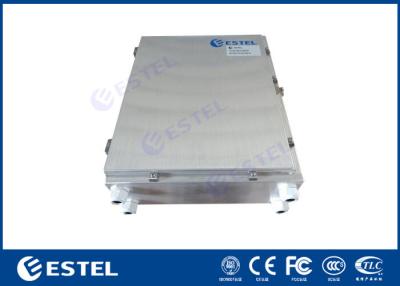 China 5052 aluminium externe telecomkast primaire kleur geborsteld IP65 waterdicht Te koop