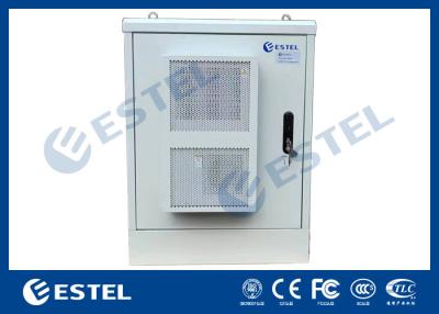 China IP65 18U Stainless Steel Outdoor Telecommunication Cabinet 19 Rack Cabinet for sale