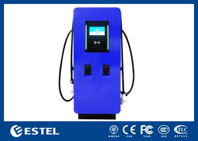 China 2 Gun Ocpp 60kW/90kW/120kW/150kW DC EV Charging Station IP54 Met 10'' Touch Screen Te koop