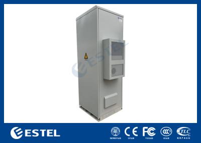 China 19inch 45U Easily Assembled Equipment Cabinet With Air Conditioner IP55 Telecommunications Enclosures for sale