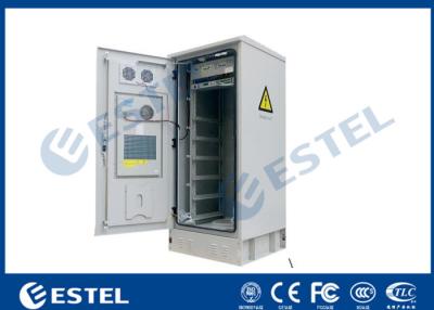 Chine Climatiseur extérieur de Cabinet d'IP55 32U Cabinet de station de base de mur de bâti de support de refroidissement/19 pouces double à vendre