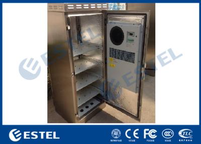 China 304 Stainless Steel Outdoor Telecom Cabinet IP55 Waterproof Corrosion Resistance for sale